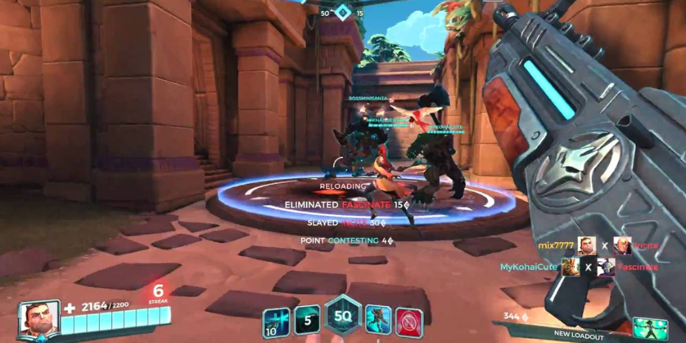 Paladins gameplay