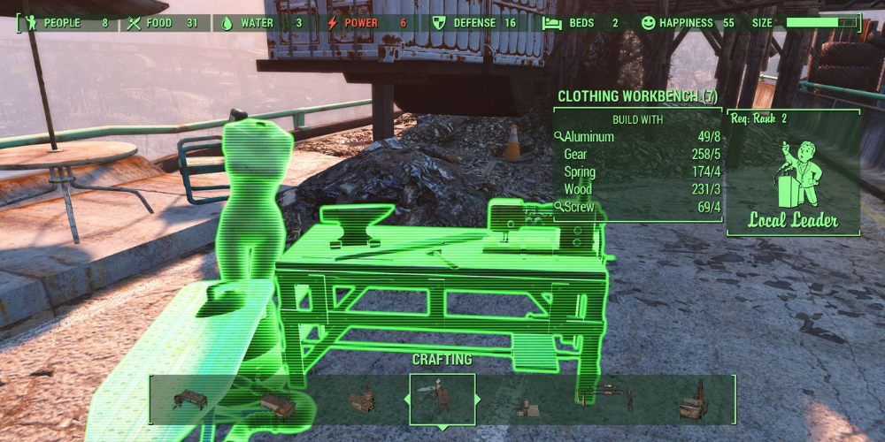 Fallout 4 crafting